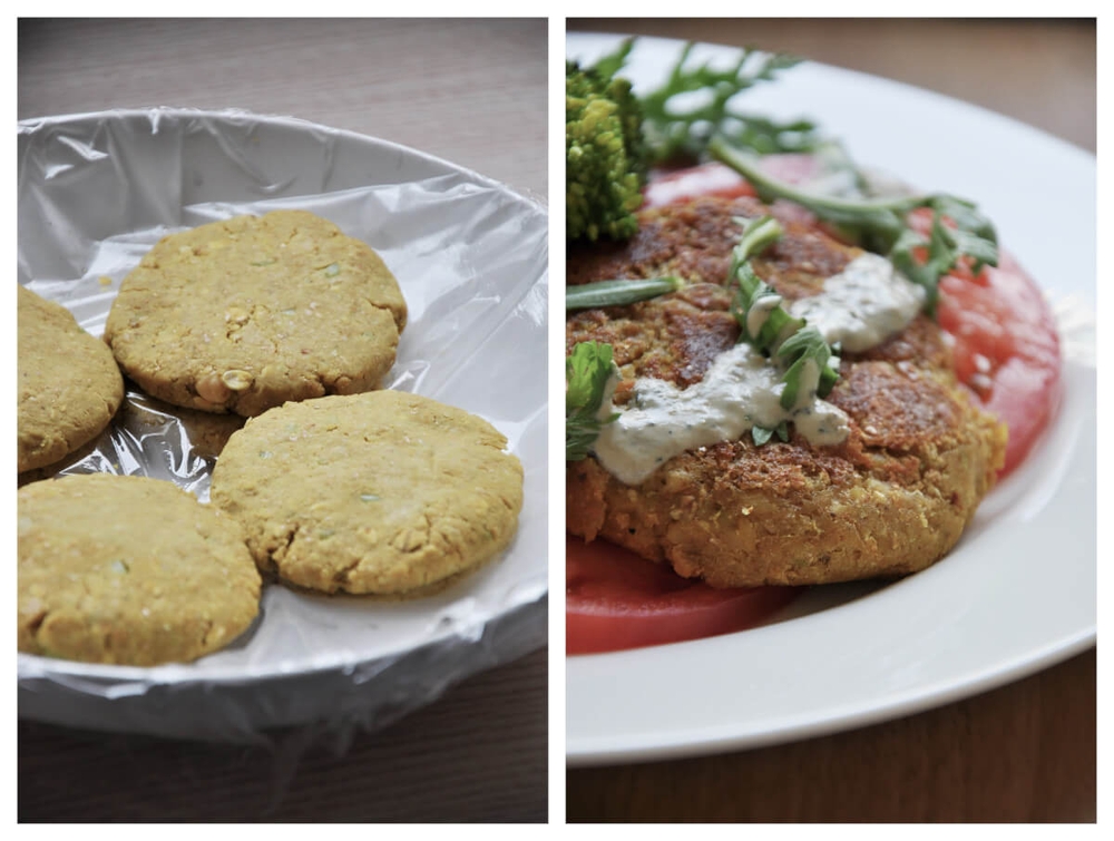 Falafel with Tahini Mint Sauce