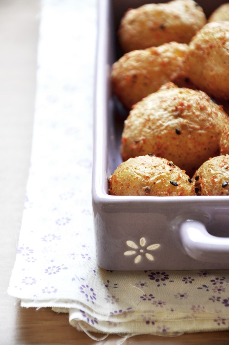 Roasted New Potatoes with Shichimi Seasoning