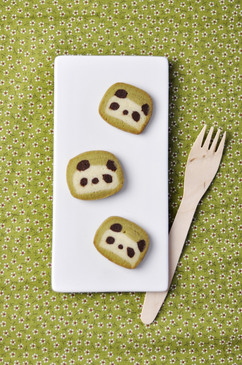 Mini Panda Cookies