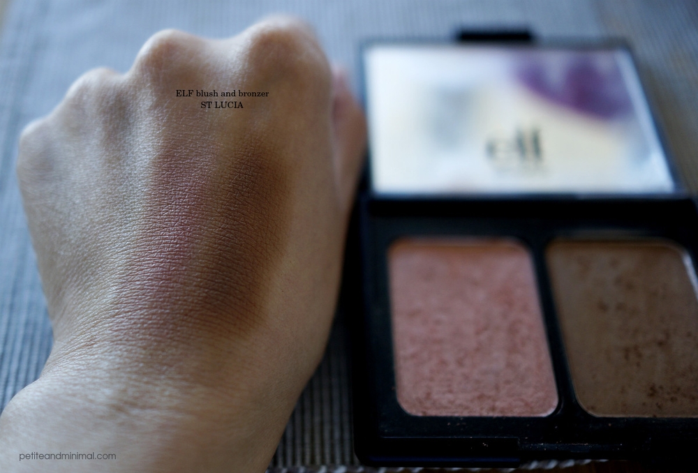 ELF St Lucia Blush and Bronzer Swatch