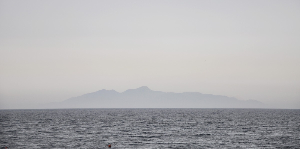 Santorini Ancient Thera and Black Beach